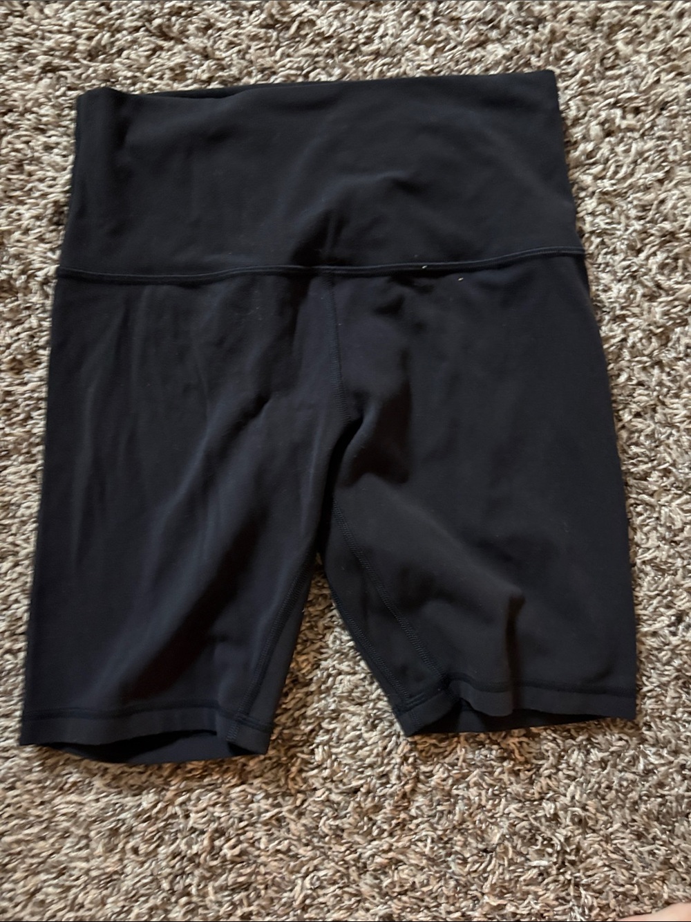 lululemon athletica Black High-Rise Bike Shorts